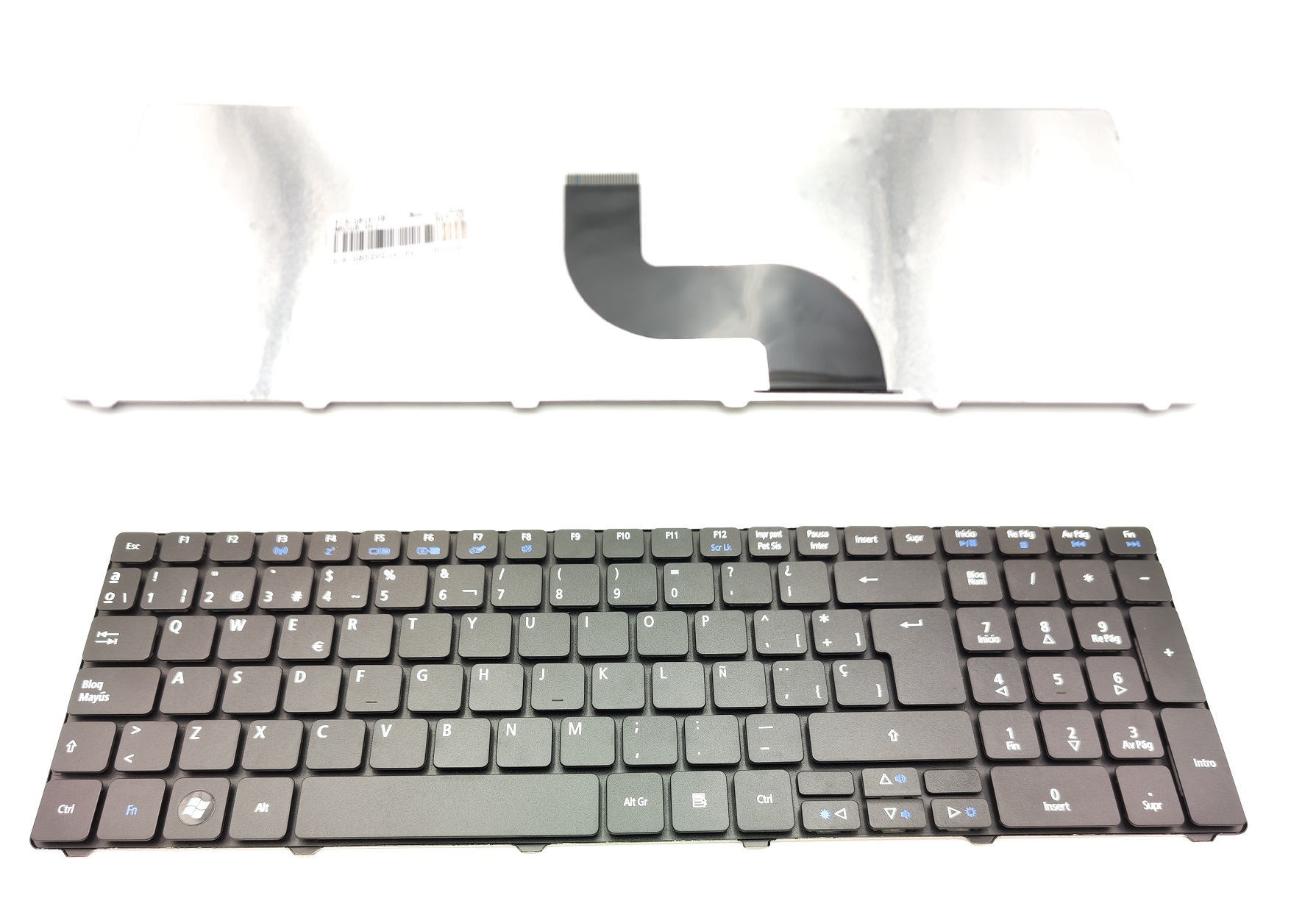 piezasdeportatil.es - Teclado Acer Aspire 5742 negro