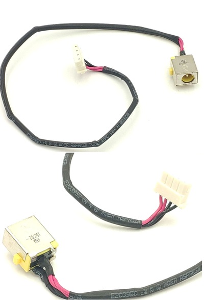 Conector DC jack Acer Aspire E5-522 cable 4 pin E5-522 E5-532 E5-573 E5-574 V3-574 V3-575 Ex2511