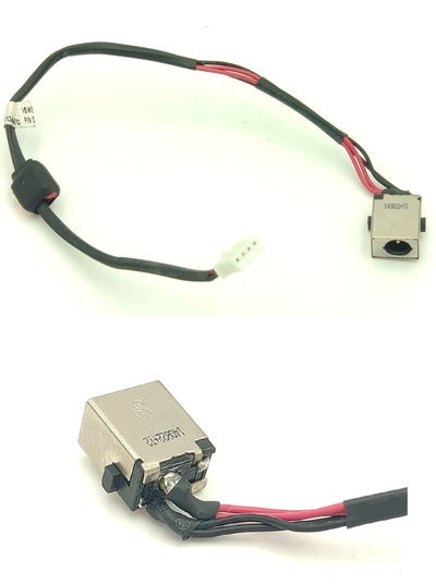 Conector DC jack Acer Aspire E1-572 cable 4 pin