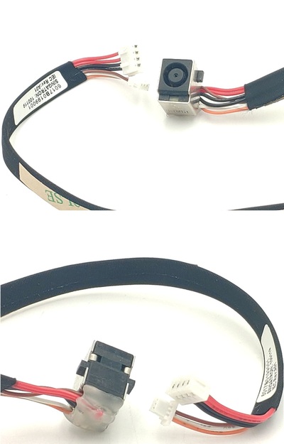 Conector DC jack Hp 4310s, Probook 4510S con cable 4 pin + 3 pin