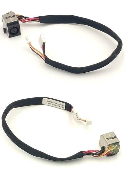 Conector DC jack Hp Probook 4310 con cable 4 pin + 3 pin