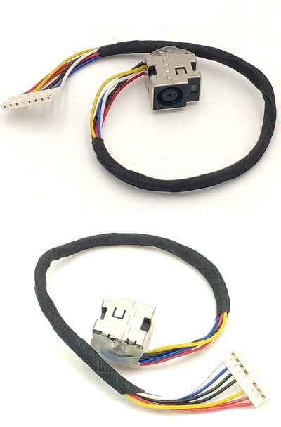 Conector DC jack Hp G72,G62,Cq72,Cq62 con cable 8 pin