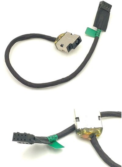 Conector DC jack Hp 15-D, 15-R, con cable 8 pin