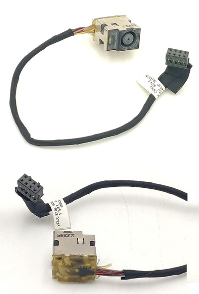 Conector DC jack Hp Envy M6-1000 con cable de 8 pin