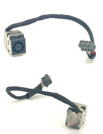 Conector DC jack Hp probook 450 G0 cable 8 pin