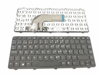 Teclado Hp Probook 440 G0,440 G1, 445 G1 negro con marco