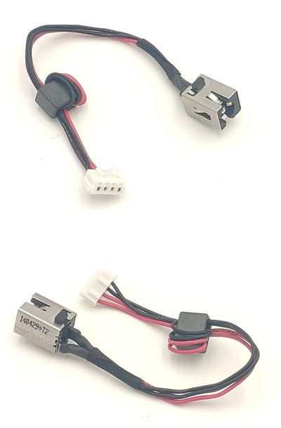 Conector DC jack Toshiba C850, C855 con cable 4 pin
