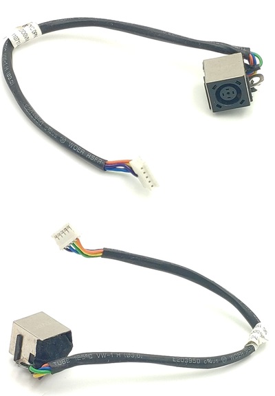 Conector DC jack Dell Inspiron 14R N4010,N4110 con cable 5 pin