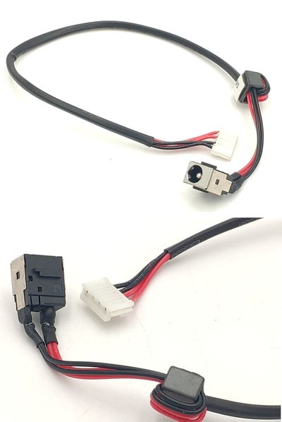 Conector DC jack Lenovo G550, G560 con cable 4 pin