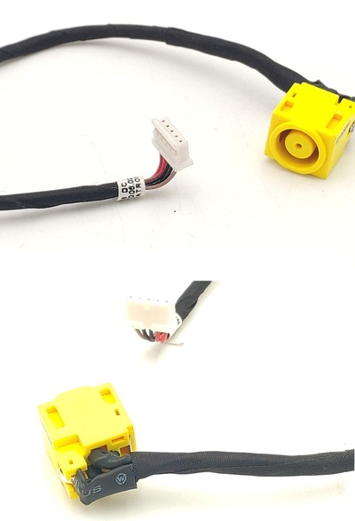 Conector DC jack Lenovo B480,B490,V480,M490 con cable 5 pin