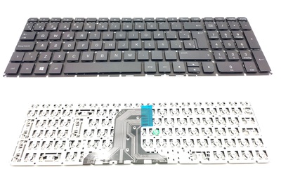 Teclado Hp Pavilion 15-Ac, 15-AF, 250 G4, 255 G4 negro sin marco