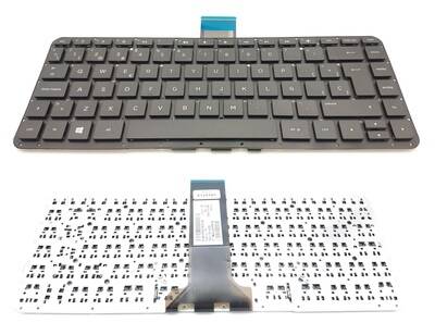 Teclado Hp 14-U negro sin marco