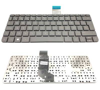 Teclado Hp 11-N negro sin marco
