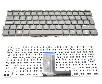 Teclado Hp 11-E negro sin marco
