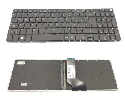 Teclado Acer Aspire E5-722,V5-574G, E5-532G negro Backlight