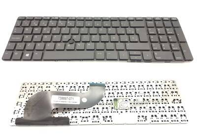 Teclado Hp Probook 650 G1 negro sin marco con pointstick