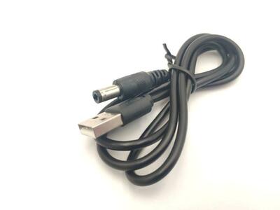 Cable USB A 5.5x2.5mm