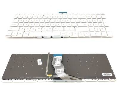 Teclado Hp 15-CC blanco sin marco, backlight
