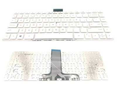 Teclado Hp 14-AX blanco sin marco