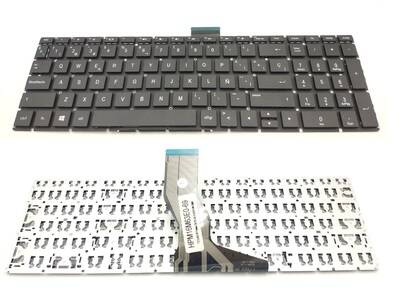Teclado Hp 15-BS, 250 G6, 255 G6, negro sin marco intro horizontal
