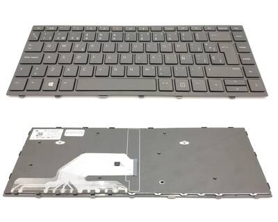 Teclado Hp Probook 430 G5 negro con marco