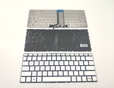 Teclado Hp 13-ah plateado
