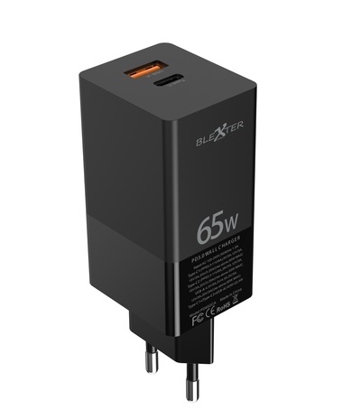 Cargador compatible USB-C 65w GAN sin cable