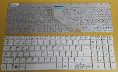 Teclado Acer Aspire 5755G,5830T blanco sin marco