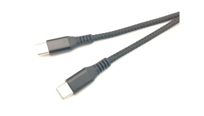 Cable USB tipo C PD 1m 65W Negro