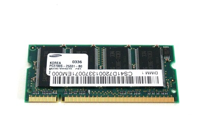 Memoria sodimm 256mb DDR 333mhz 2700s Reacondicionado