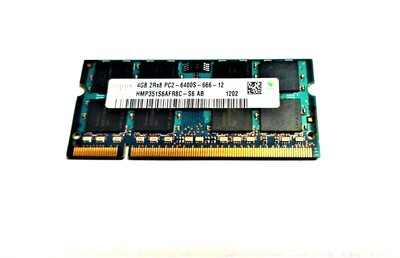 Memoria sodimm 4gb DDR2 800 mhz 6400Reacondicionado