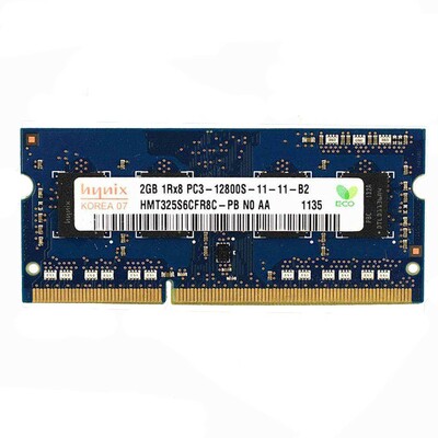Memoria sodimm 2gb DDR3 1600mhz 12800s Reacondicionado