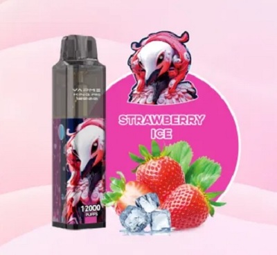 Vapme King Pro 12000 caladas desechable Strawberry Ice sin nicotina