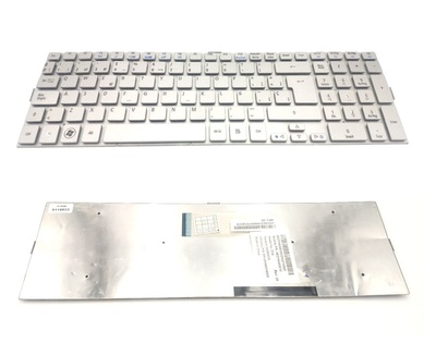 Teclado Acer Aspire 5943, 5943g,8943,8943G gris sin marco