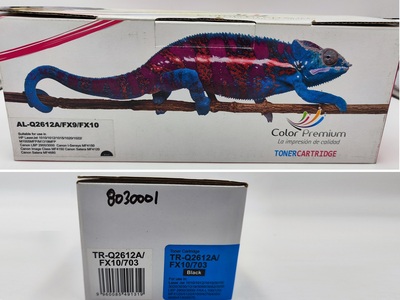 Toner compatible Hp Q2612A 2000 páginas