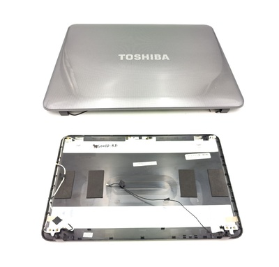 Lcd Cover Tapa de pantalla Toshiba L840, C845 gris reacondicionada