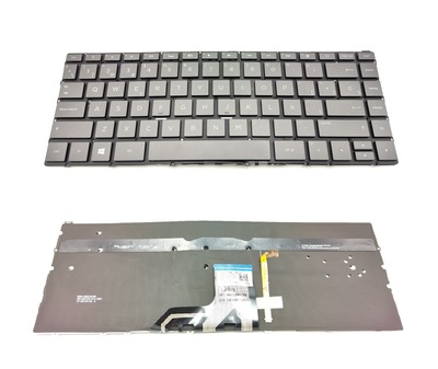 Teclado Hp Spectre X360 13-W negro retroiluminado