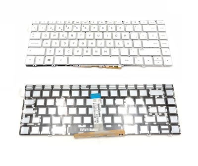 Teclado Hp Spectre X360 13-AF blanco retroiluminado