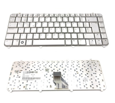 Teclado HP DV5-1000 plateado reacondicionado