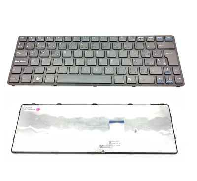Teclado Sony SVE11 series negro con marco negro