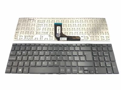 Teclado Sony Svf15a190x ,Svf15a1m2e ,Svf15A1z2eb negro sin marco
