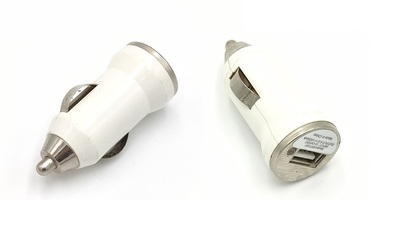 Cargador Coche 5v 1a 5v Blanco