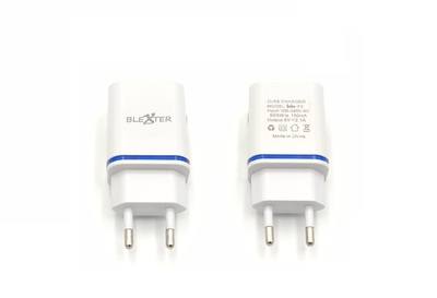 Cargador Movil 5v 2a 10w blanco 2 puertos USB