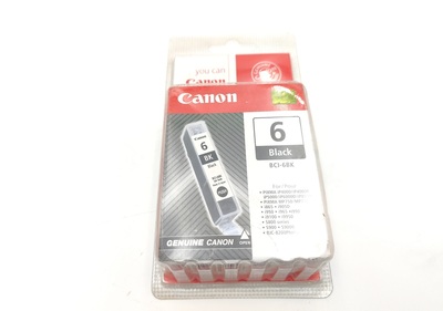 Cartucho original Canon Negro Black  Bci-6BK