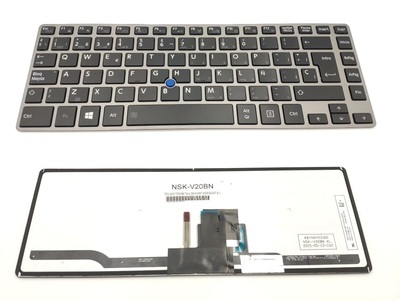 Teclado Toshiba Z40 Negro con point stick, Backlight