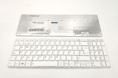 Teclado Toshiba L50-B, L50D-B series blanco sin marco