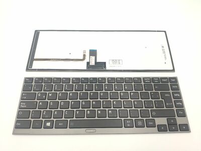 Teclado Toshiba Portege Z830, Z930 negro con marco gris
