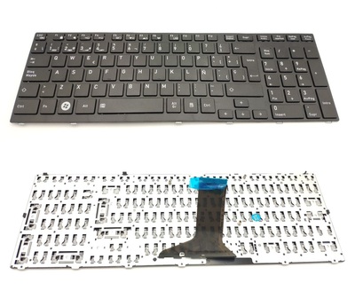 Teclado Toshiba satellite A660, A665 negro con marco