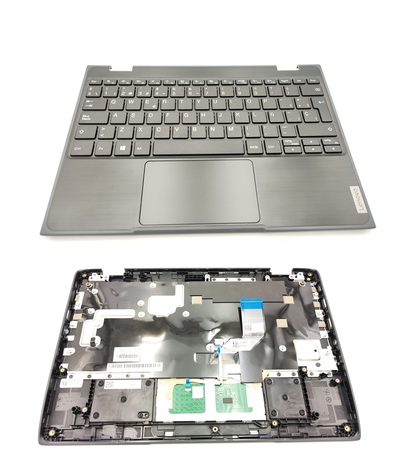 Top cover original Lenovo con teclado 100e 81M8  2ª GEN