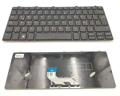 Teclado Dell Chromebook 11 3180, 11 3189 negro